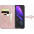 thumbnail image 3 of Samsung Galaxy Z Fold3 5G Mandala Wallet Case,Slim 3D Flip Leather Magnetic Closure with Credit Card Holder & Hand Strap Flip Folio Closure Phone Case for Samsung Galaxy Z Fold3 MTL Rose Gold, 3 of 12