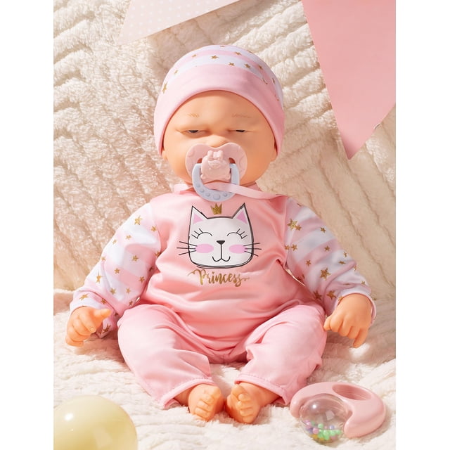 Muñeca Mother Love, 41 cm, interactiva, que habla y llora