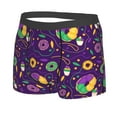 thumbnail image 2 of Naloa Mardi Gras and Donuts Print Mens Underwear - Boxers for Men, Classic Briefs for Men, 2 of 9