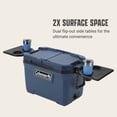 thumbnail image 2 of Coleman Flex 'N Go 52 QT Cooler, Large Portable Cooler for Camping, Sapphire, 2 of 7