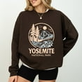 thumbnail image 5 of Yosemite National Park Two-Toned Circle - Women's Graphic Sweatshirt, 5 of 16