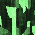 thumbnail image 1 of Ahgly Company Indoor Square Oriental Emerald Green Modern Area Rugs, 4' Square, 1 of 4