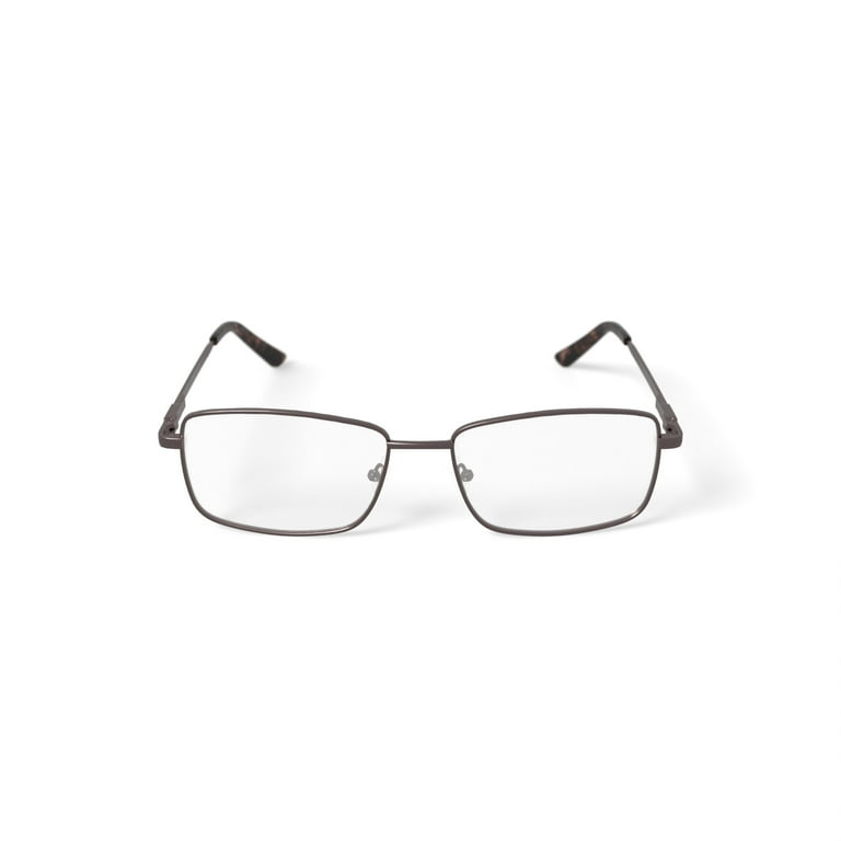 Walmart Men's Rx'able Eyeglasses, WM401356-1, Bronze, 56-17-140
