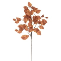 Vickerman 32" Autumn Orange Artificial Leaf Spray, 3 per bag.