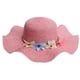 thumbnail image 2 of Sombreros de paja de verano con flores de fantasía para mujer y niña, sombrero de playa para el Yuyangstore Gorra Derby para mujer, 2 of 8