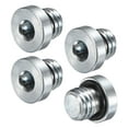thumbnail image 1 of Uxcell 4-Pack M10x1.5mm Tapón de ajuste de tubería con cabeza hexagonal interna, tapón de socket de acero inoxidable con tornillo de sellado O-Ring, 1 of 6