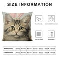 thumbnail image 6 of Nawypu  Happy Easter Rabbit Ears Cat Throw Pillow Cover,Easter Eggs Holiday Cushion Case Decoration for Sofa Couch,2Pcs, 6 of 6