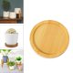 thumbnail image 3 of Sharprepublic Maceta para plantas, platillo, bandeja de agua, bases para interior y exterior, jardín Estilo 3 Cola Bandeja de bambú Bonsai, 3 of 8