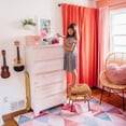 thumbnail image 6 of Max & Lily Solid Wood Modern Farmhouse 5 Drawer Dresser, Whitewash, 6 of 9