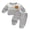 Style1:Light Grey, variant on AceBaby Kids Boys Fall 2Pcs Outfit Sets for 3M-5Y, Contrast Color and Stripes Tops with Pants Toddler Clothes for Casual Daily