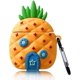 thumbnail image 1 of 3D Cute Cartoon Series Airpod 1/2 Case Skin with Mountaineering Buckle Stylish and Cute Design Airpod Case For Your Airpod Case (Pineapple House), 1 of 4