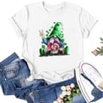 thumbnail image 3 of Babysbule Chemises pour Femmes Décontractées Imprimé Graphique de la Saint-Patrick Hauts en Coton Col Rond Manches Courtes Blouse Offres, 3 of 6