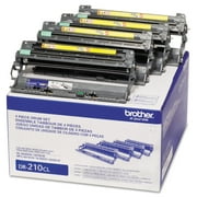 Brother Genuine Drum Unit, DR210CL, Yields Up to 15,000 Pages, Color