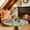 Multicolor, variant on Easter Fitted Tablecloth with Elastic Edged, Round Table Cloth for Dining Table, Spring Easter Eggs Bunny Farmhouse Wooden Grain Waterproof Oil Proof Table Cover for Indoor Outdoor 45"-54"