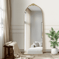 thumbnail image 3 of MAYEERTY MDF Mirror Accessories for Full Length Mirror, Resin Carved Accessories, Mirror Decoration,Gold, 3 of 5