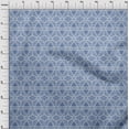 thumbnail image 4 of oneOone Polyester Spandex Medium Blue Fabric African Sewing Craft Projects Fabric Prints By Yard 56 Inch Wide, 4 of 4
