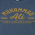 thumbnail image 3 of Muhammad Ali - Boxing Legend - Confidence, Conviction, Dedication... - Juniors Fitted Graphic T-Shirt, 3 of 5