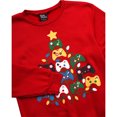 thumbnail image 5 of Quad Seven Boys Ugly Christmas Sweater Fleece Novelty Xmas Holiday Party Pullover Sweatshirt, 5 of 7