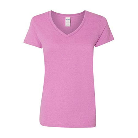 gildan oz neck heavy cotton ladies shirt