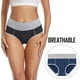 thumbnail image 5 of Paquete de 5 ropa interior de algodón de cintura alta de talla grande para niñas gordas., 5 of 6