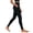 A-Gray629, variant on XIAONU Women's Pocketed Capri Leggings High Waisted Calf Length Elastic Waist Tights Stretchy Supportive Workout Leggings