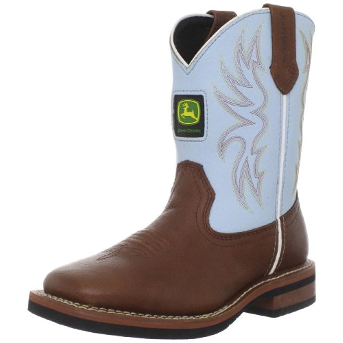 John Deere Girls Growin Like a Weed Leather Cowboy, Western Boots