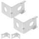 thumbnail image 1 of unbranded 4Ud Abrazaderas Metálicas Duraderas Para Soporte E Instalación De Fuentes De Alimentación Plateadas, 1 of 7