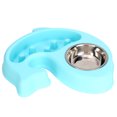 thumbnail image 2 of Fish Shape Pet Feeder,Stainless Steel Pet Feeder Pet Food Bowl Pet Feeder Precision Engineered, 2 of 8