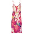 thumbnail image 5 of Easter Bunnies Rabbits Sleeveless Dress Woman Fashion Long Dresses Women's Summer Suit Dress Summer 2025 Women, 5 of 7