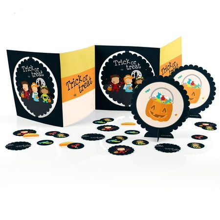 Trick or Treat - Halloween Party Centerpiece & Table Decoration Kit