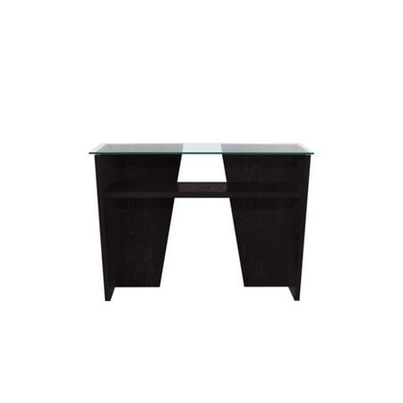 Oliva Series - Temahome 9500.052491 Nadia Soares Oliva Console, Wenge - Glass Top
