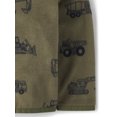 thumbnail image 3 of The Children's Place Toddler Boys Long Sleeve Microfleece Half Zip Pullover, Sizes 12M-5T, 3 of 3