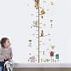 thumbnail image 1 of Animal Wall Decals Height Growth Measurement Chart Wall Stickers Elephant Monkey Bird Kids Room Decor, 1 of 3