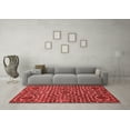 thumbnail image 3 of Ahgly Company Indoor Rectangle Abstract Red Modern Area Rugs, 4' x 6', 3 of 4