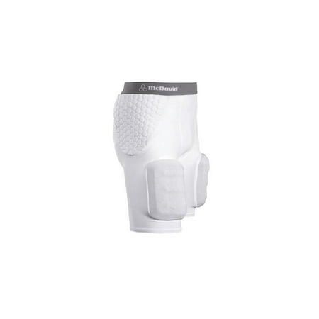 McDavid Classic Logo 7555YC CL Youth Hexpad Girdle With Hardshell Thigh (Best Shorts To Wear For Big Thighs)