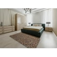 thumbnail image 4 of Ahgly Company Indoor Rectangle Abstract Red Abstract Area Rugs, 5' x 8', 4 of 6