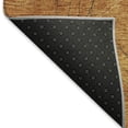 thumbnail image 6 of HomeRoots 676559 9 x 12 ft. Copper & Brown Geometric Transitional Washable Machine Made Rectangle Area Rug with UV Protection, 6 of 9