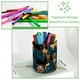 thumbnail image 3 of Almacenamiento sencillo: Portalápices cilíndrico y organizador de escritorio para maquillaje y artículos de arte, diseño de perro salchicha., 3 of 5
