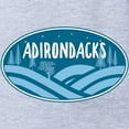thumbnail image 2 of CafePress - Adirondacks New York Outdoors - Cute Infant Baby Football Bodysuit, 2 of 3