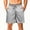Gray, variant on Besolor Running Shorts for Men Wide Leg High Waist Elastic Drawstring Casual Loose Summer Outdoor Workout Shorts with Zipper Pocket(X-Large,Wine)