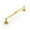 Satin Brass, variant on Schaub And Company 577-10B Atherton 8" Center To Center Traditional Knuckled Handle