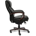 thumbnail image 4 of Scranton & Co Modern 44.25" Faux Leather & Wood Executive Office Chair in Black, 4 of 14