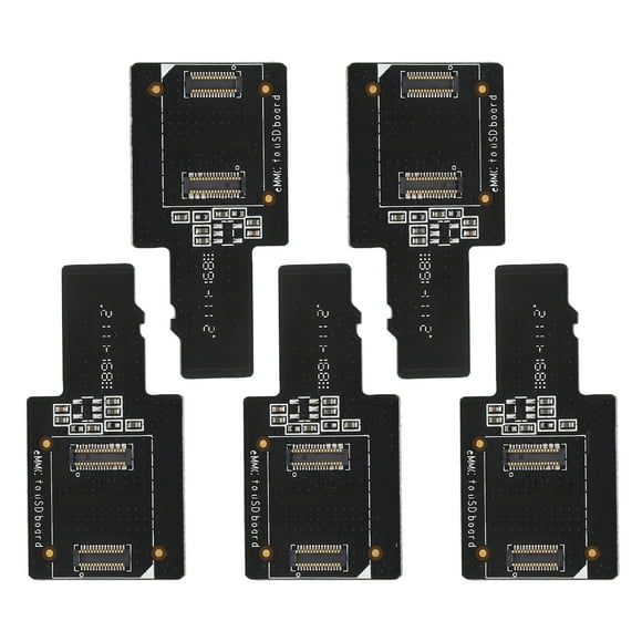 5 Pcs EMMC to USD Board Produce Intermittent Images Precise EMMC to Storage Card Adapter Board for ROCK PI 4 RK3399