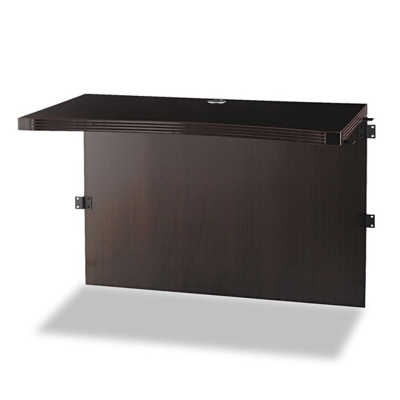 Mayline Aberdeen 42"" x 24"" Contour Bridge in Mocha