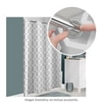 thumbnail image 4 of Cortina de Ducha Hotel Style de Tela Celta Gris 178x183 cm, 4 of 4
