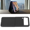thumbnail image 3 of Estuche para Teléfono con Carcasa Plegable para Galaxy Z Flip 3 Par de Estuches para Teléfono Móvil con Patrón de Fibra de Carbono para Galaxy Z Flip 3 mayúscula ANGGREK  Otros, 3 of 8