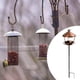 thumbnail image 5 of Comedero para pájaros con soporte, poste, estación de alimentación para pájaros, fácil instalación, cuenco de hierro, baño rústico para pájaros, comed bronce, 5 of 8