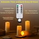 thumbnail image 3 of Paquete de 24 velas LED sin llama Lamp Kneeife con control remoto, 3 of 9