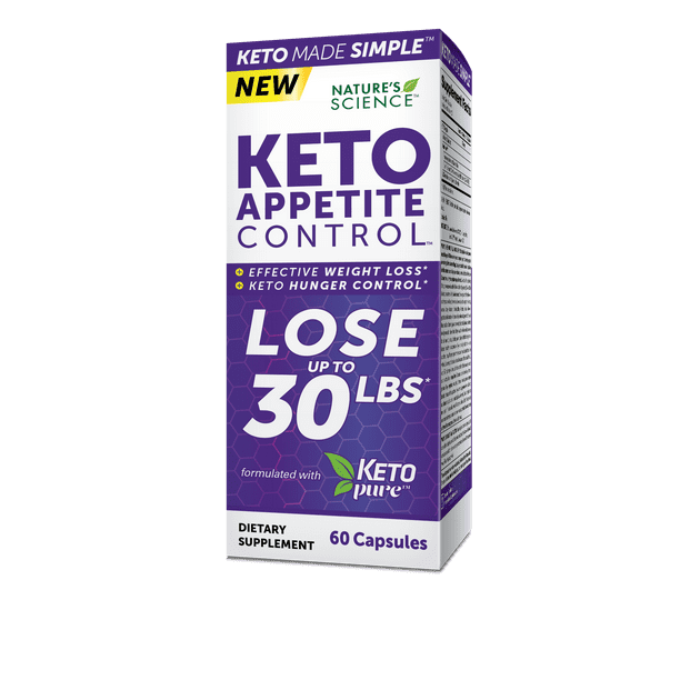 Nature's Science KETO Appetite Control, 60 Count