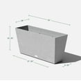 thumbnail image 2 of Veradek Pure Series Midori Planter, 2 of 9